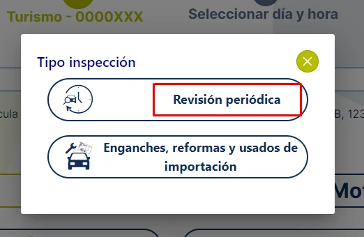 tipo de inspección